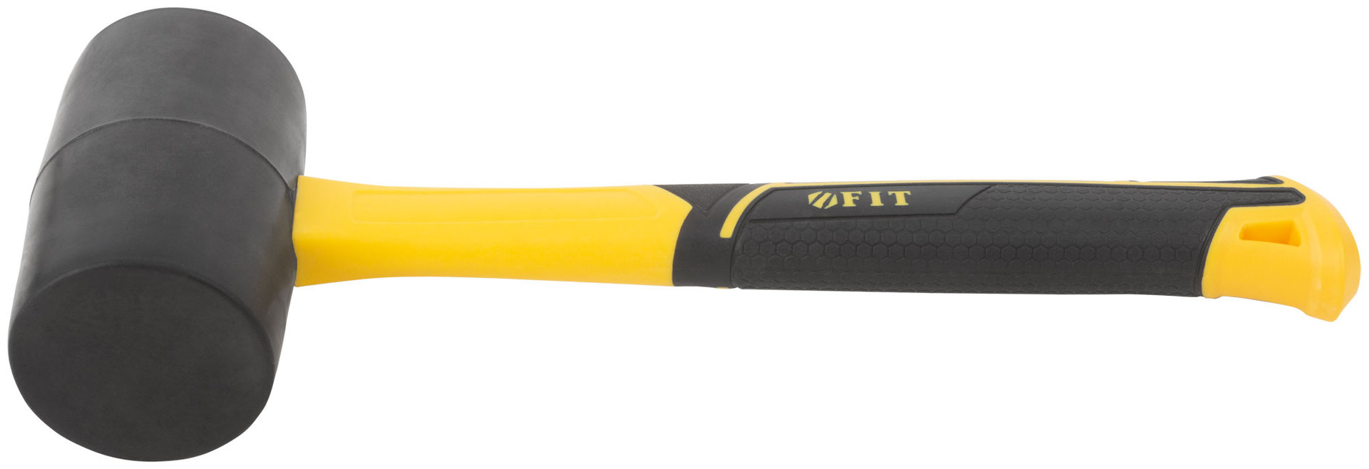 Киянка резиновая, фиберглассовая ручка 65 мм ( 680 гр )