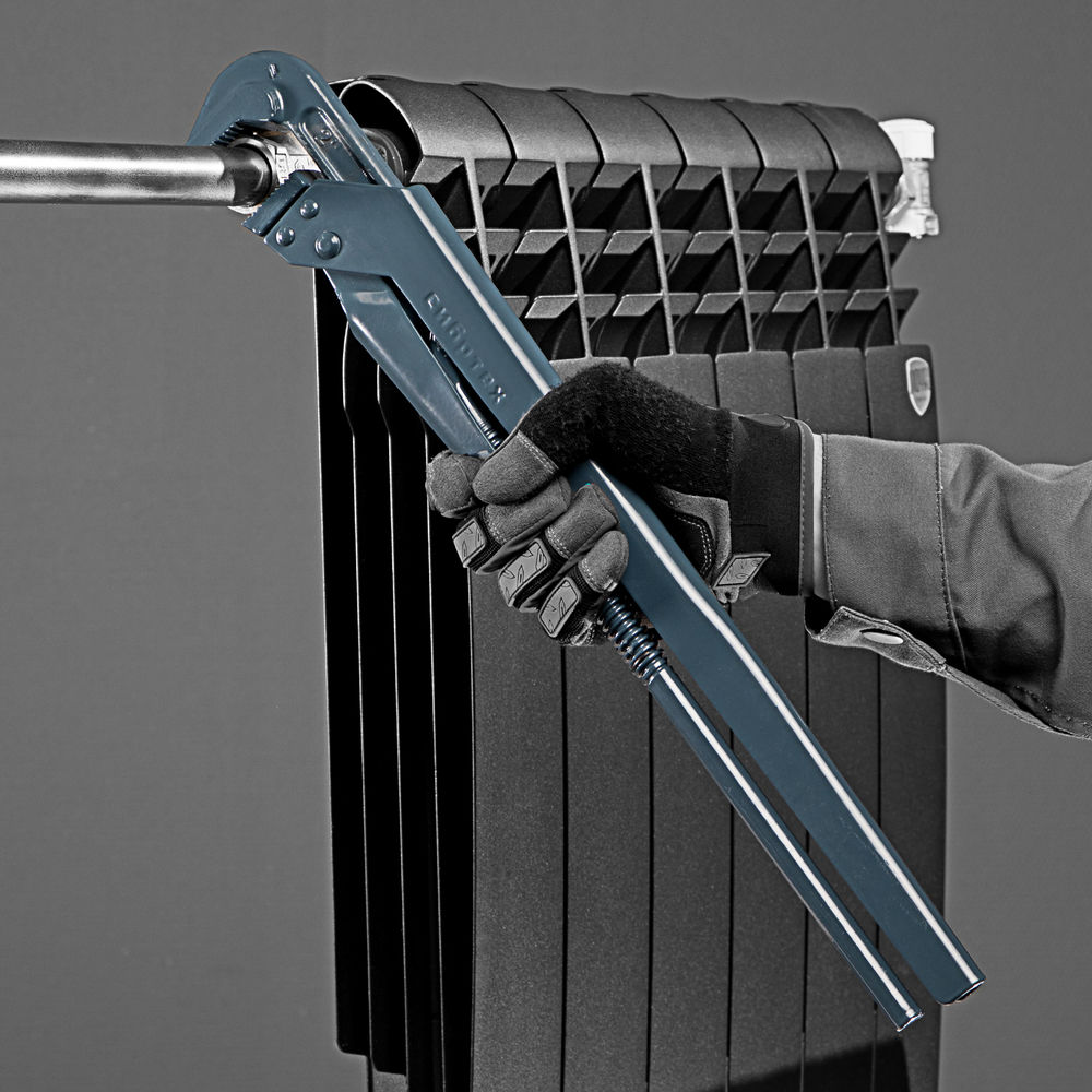 Ключ трубный рычажный КТР-3, 2, кованый, тип L Сибртех