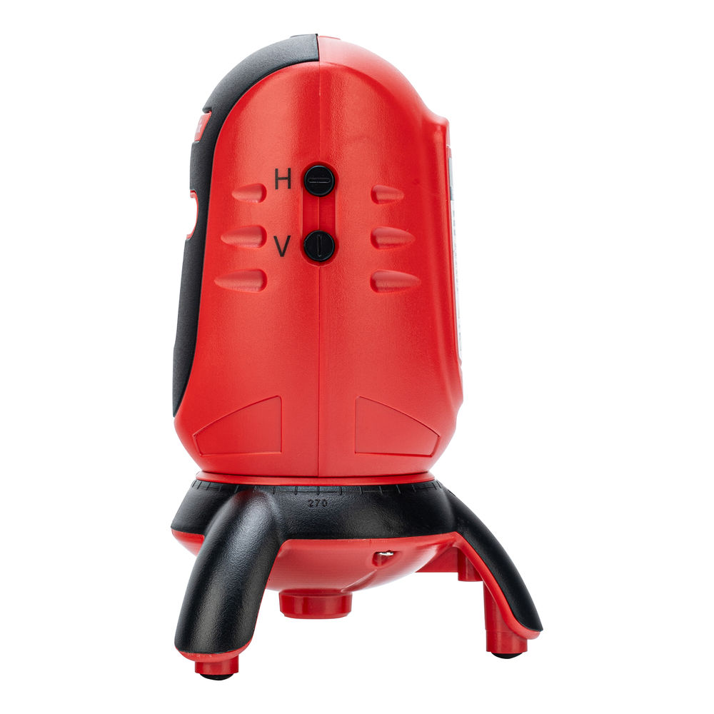 Лазерный уровень ML01T, дальность 10 м, точность ± 0,5 мм, / 1 м, длина волны 650 нм, проекция 1 вертикальная 1 горизонтальная плоскость, резьба под штатив 5/8 Matrix (35065)