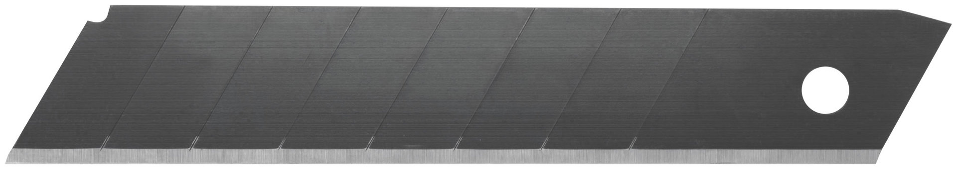 Лезвия сегментированные черненые криогенная закалка, 18 мм (10 шт.) (10436)