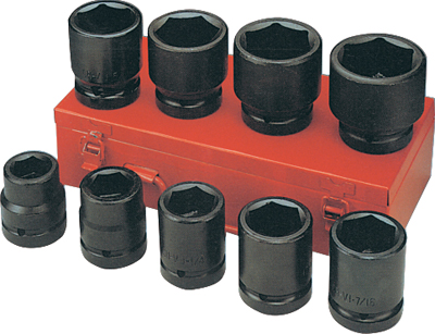 Набор ударных головок 9пр. 27-50 мм 1 Licota ASA-80005A