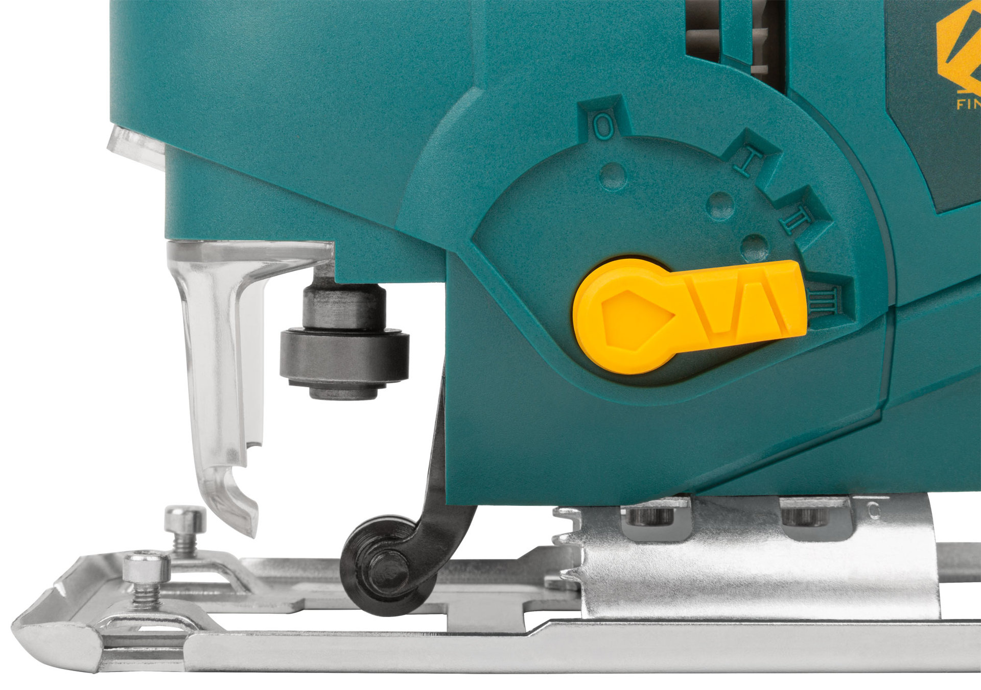 Лобзик 570 Вт; 0-3000 ход/мин; БзП; маятник; 65 мм; 1,9 кг; рез. накл.; коробка (80348)