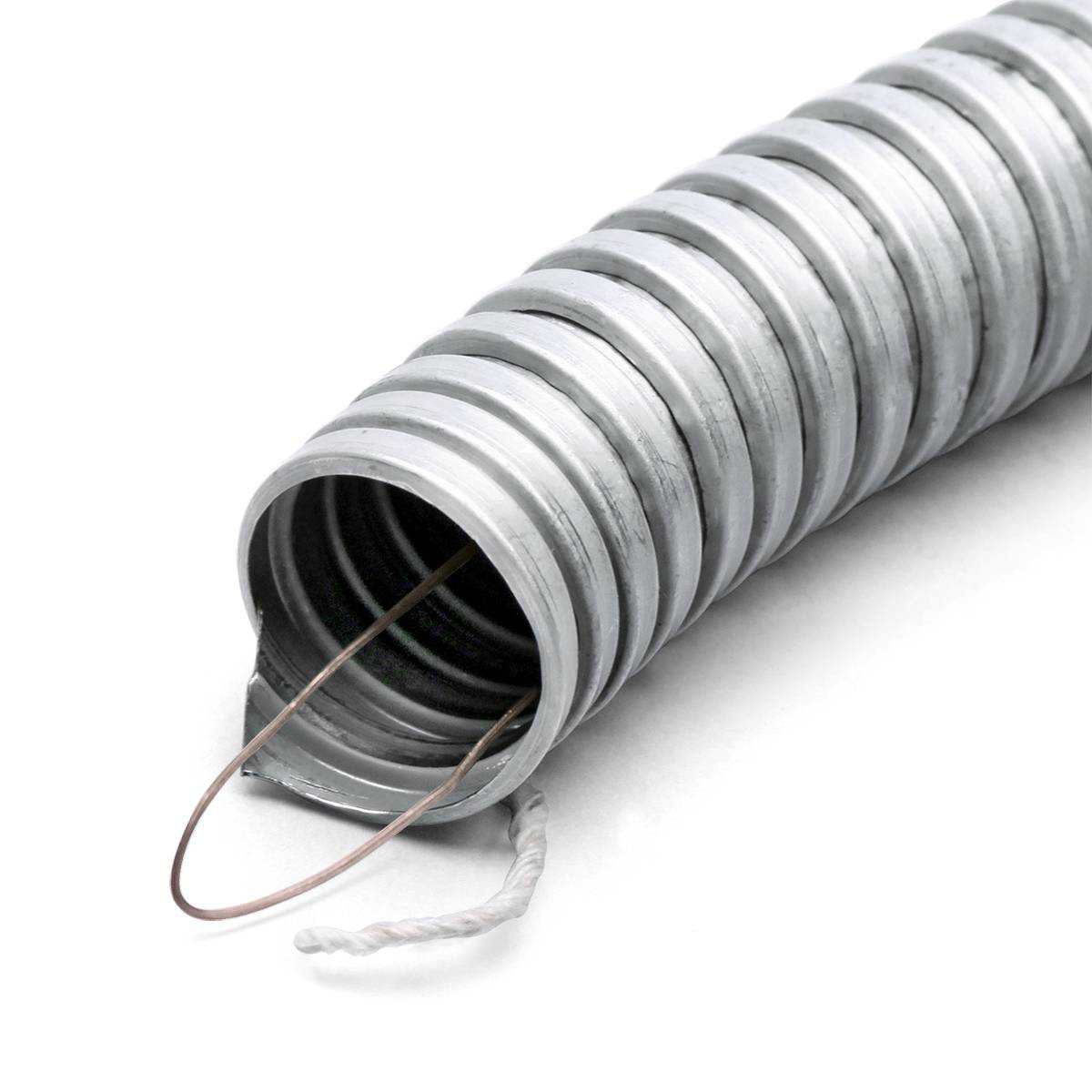 Металлорукав Р3-ЦХ 38 с протяжкой (Fortisflex) (77879)