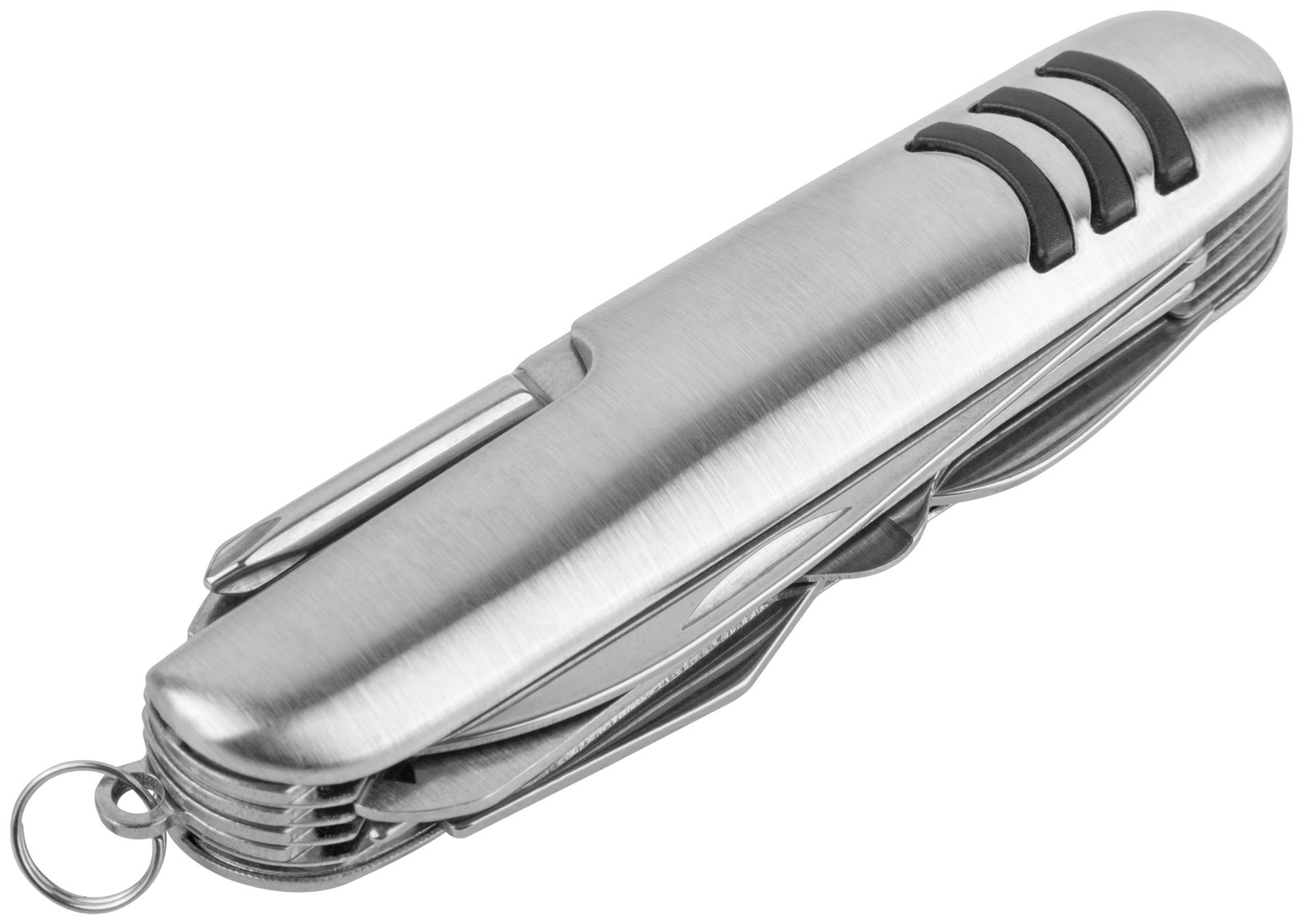 Нож складной, лезвие нержавеющая сталь 12 функций (10546)