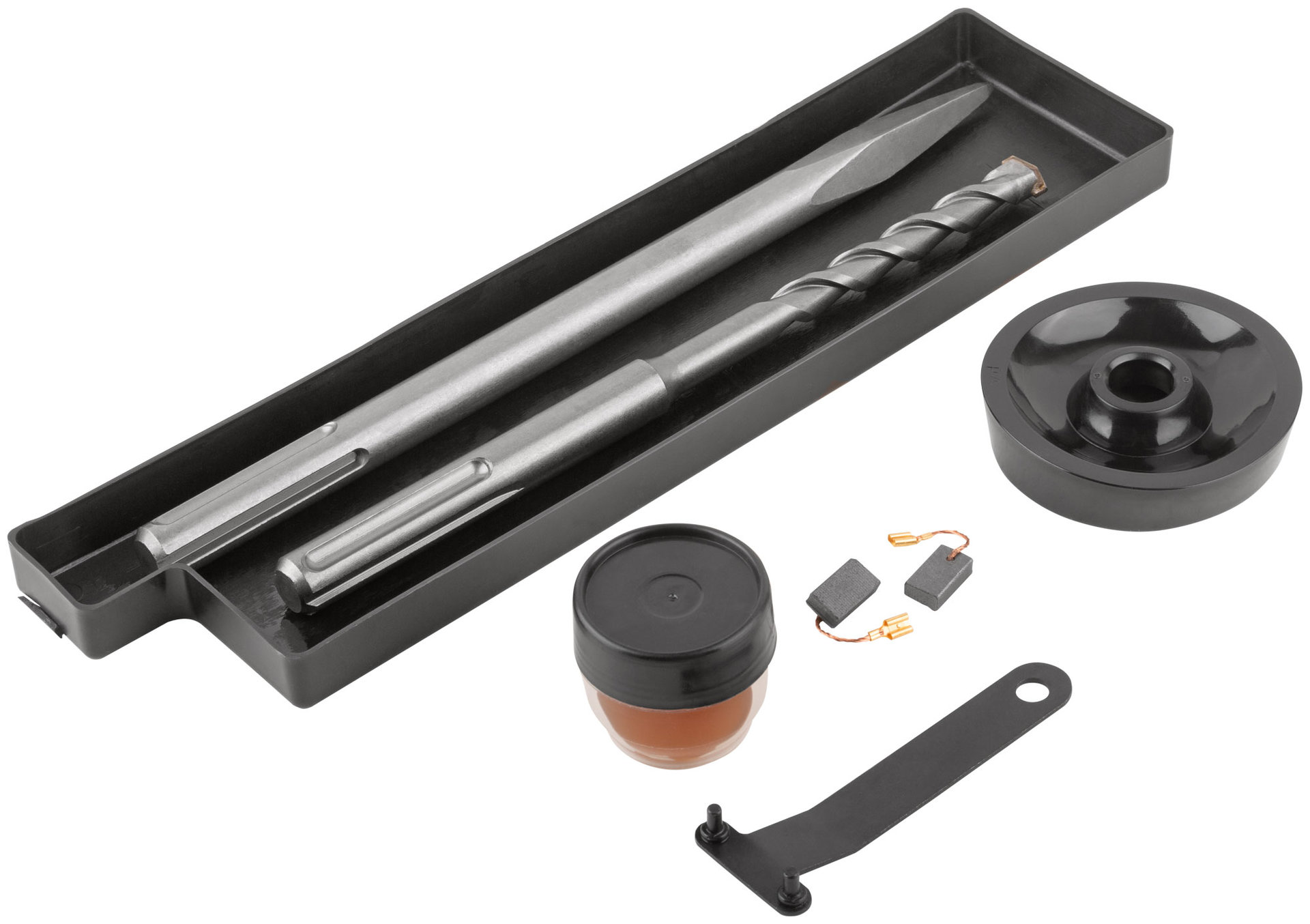 Перфоратор демонтажный 1400 Вт; 0-520 об/мин; 0-4100 уд/мин; 9 Дж; 2 реж.; SDS-MAX; 6,65 кг; кейс (80120)