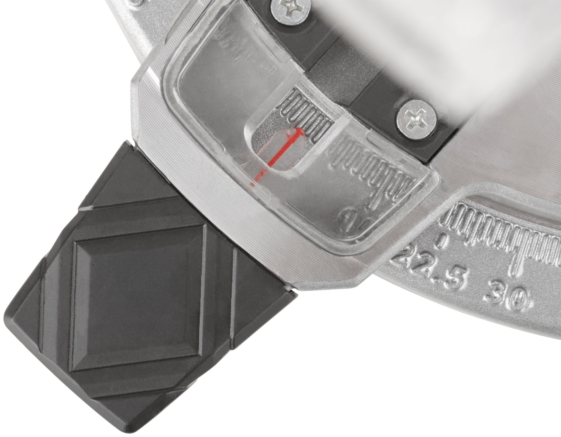 Пила торцовочная 1400 Вт; 4500 об/мин; 210/30 мм; 6,5 кг; рез. накл.; б/с щеток; блок шпинд.; коробка (80415)