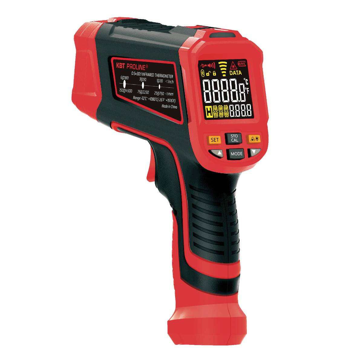 Пирометр бесконтактный цифровой KT 655 серия PROLINE (КВТ) (87247)