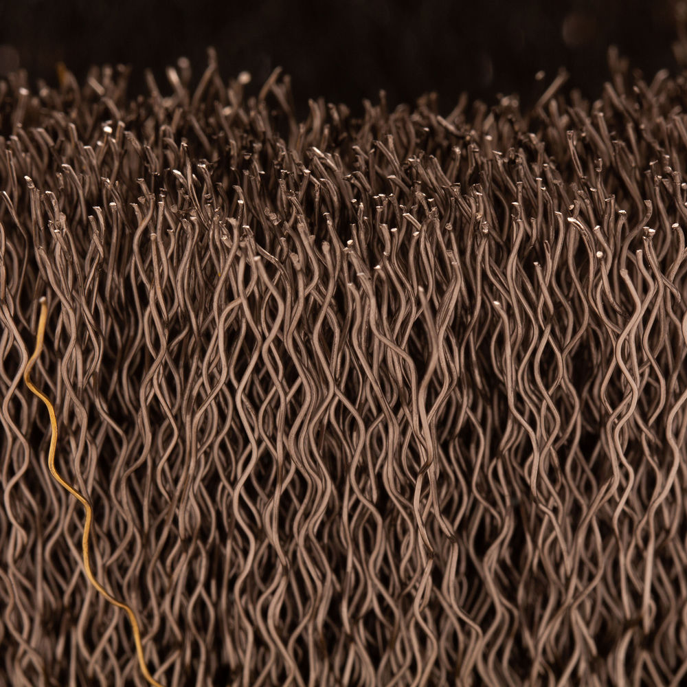 Щетка для УШМ, 100 мм, Чашка, витая нержавеющая проволока 0.3 мм, М14 Denzel (746053)