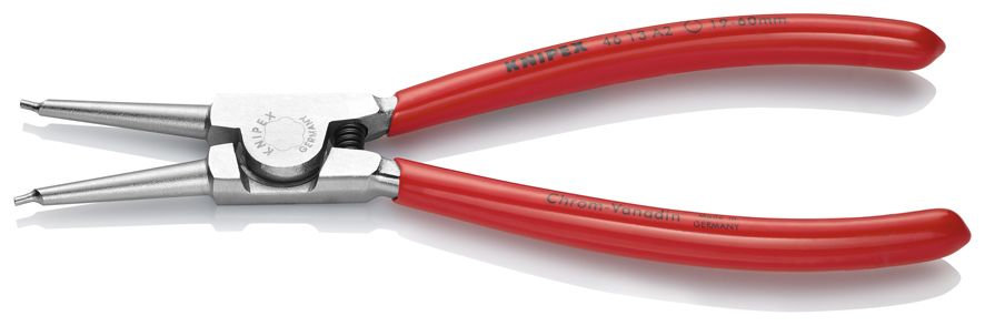 Щипцы для внешних стопорных колец, прямые губки, O 19-60 мм, длина 180 мм, хром (KN-4613A2)