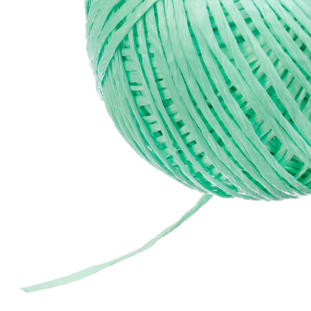 Шпагат полипропиленовый зеленый, 1.7 мм, L 110 м, Сибртех (93980)