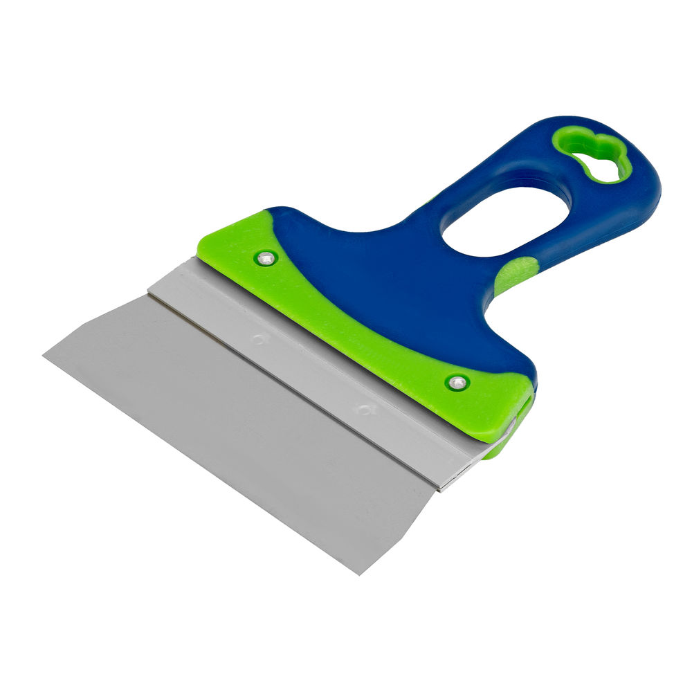 Шпатель фасадный, нержавеющая сталь, 150 мм, двухкомпонентная ручка Сибртех (85572)