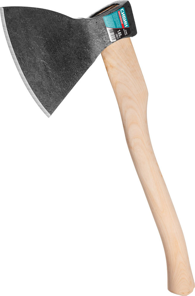 Кованый топор с округлым лезвием мясорубный 1650/2000 г 570 мм СИБИН 20671