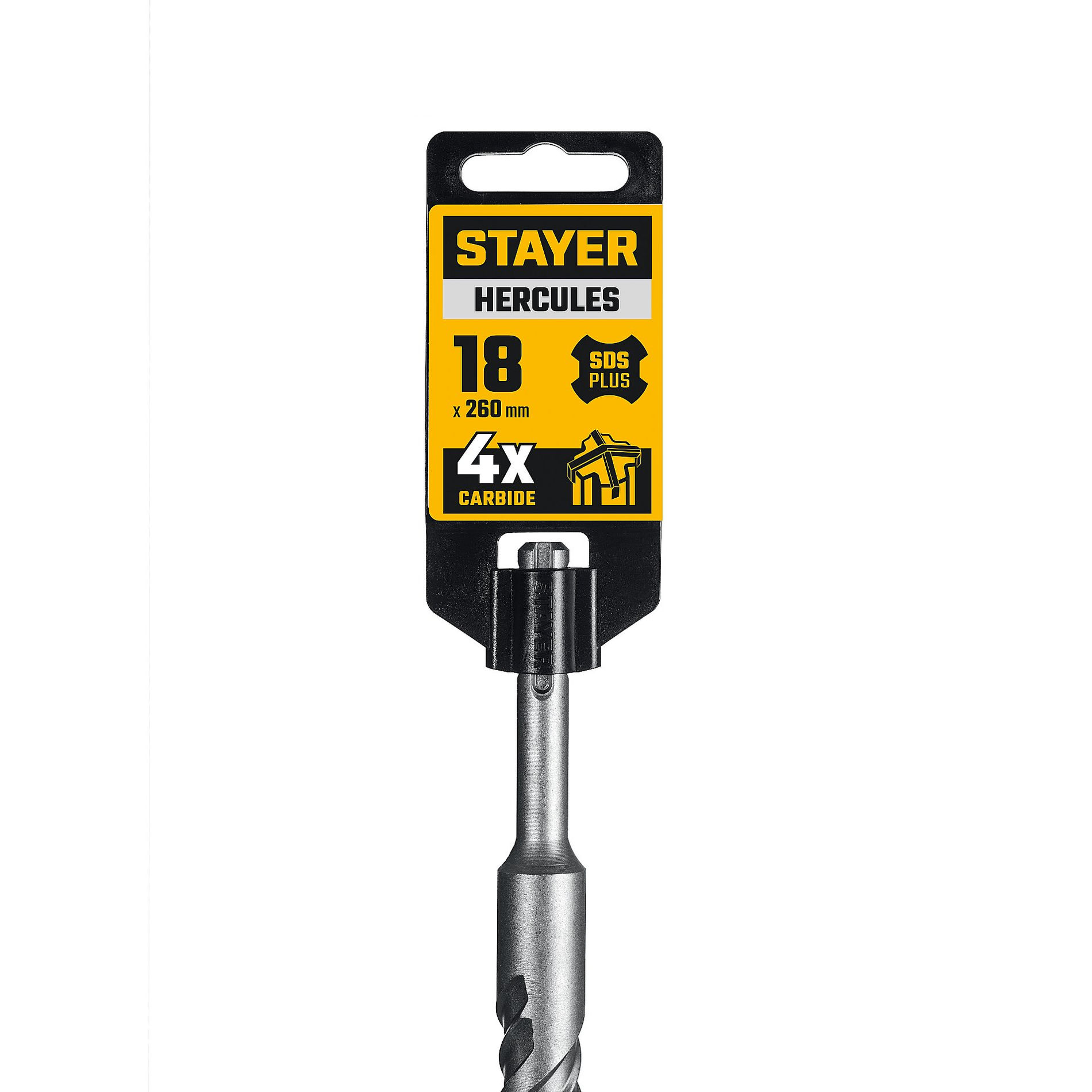 STAYER HERCULES-4Х 18x260 мм, SDS-plus бур (29290-260-18)