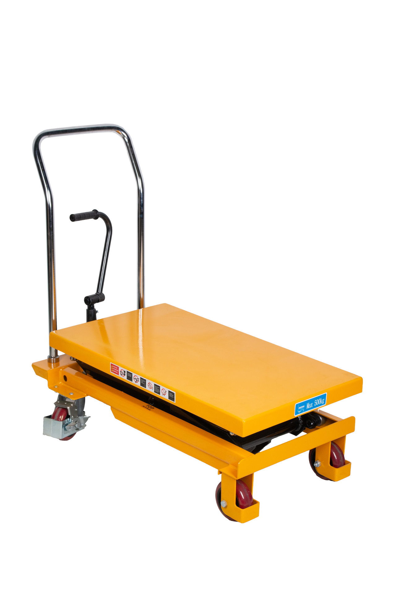 Стол подъемный передвижной 500 кг 360-1500 мм (950х500 мм) TOR SPS500 (G) (1050464)