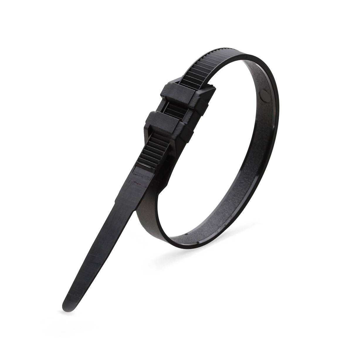 Стяжка нейлоновая КСУ 9х610 (черн) (100шт) (Fortisflex) (91704)