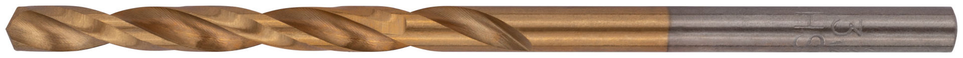 Сверла HSS по металлу, титановое покрытие 3,2 мм (10 шт.) (34132)