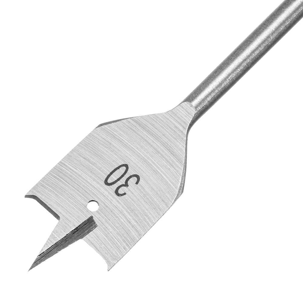 Сверло по дереву перовое удлиненное, 30 х 300 мм, шестигранный хвостовик Matrix