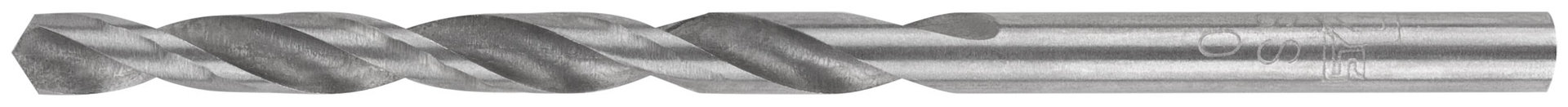 Сверло по металлу HSS в блистере, угол заточки 118°, 4,0 x 75 мм (1 шт.) (35509М)