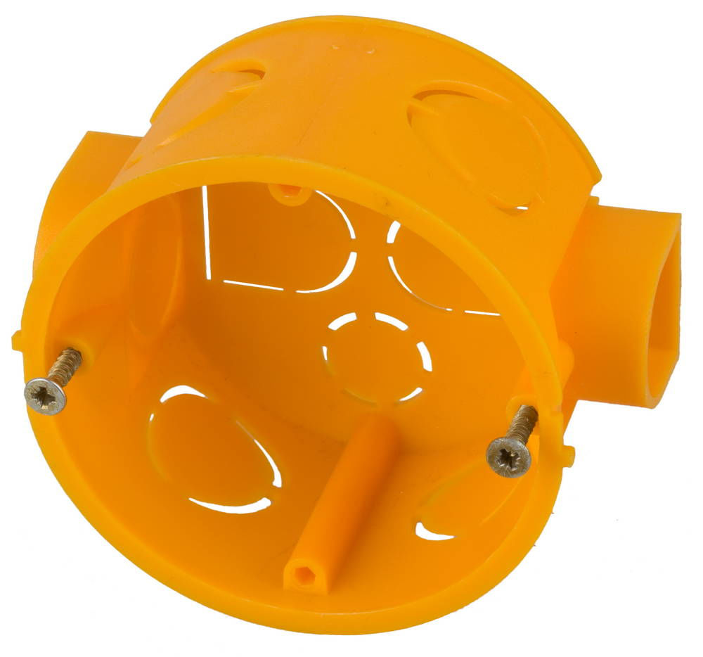 Установочная коробка 68 х 40 мм, подштукатурный монтаж, круглая СВЕТОЗАР SV-54903