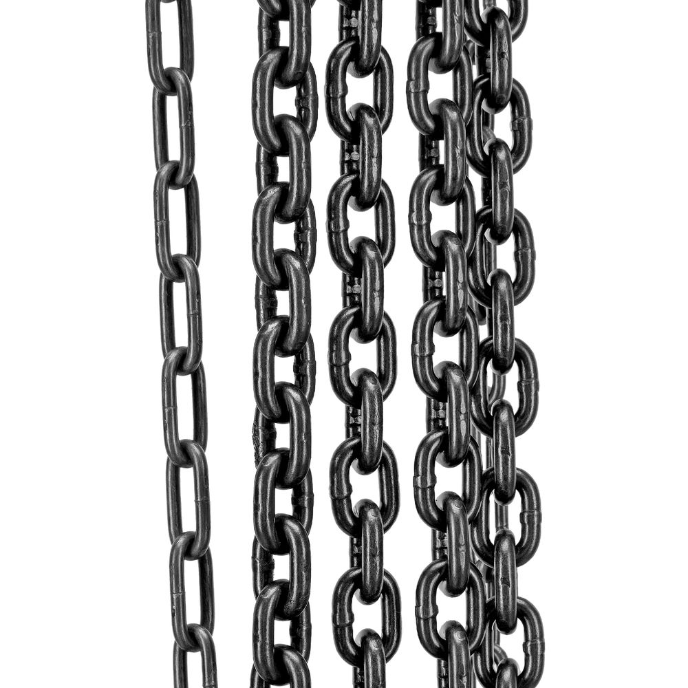 Таль цепная, 2 т, H подъема 2.5 м, расстояние между крюками 380 мм Matrix (519365)