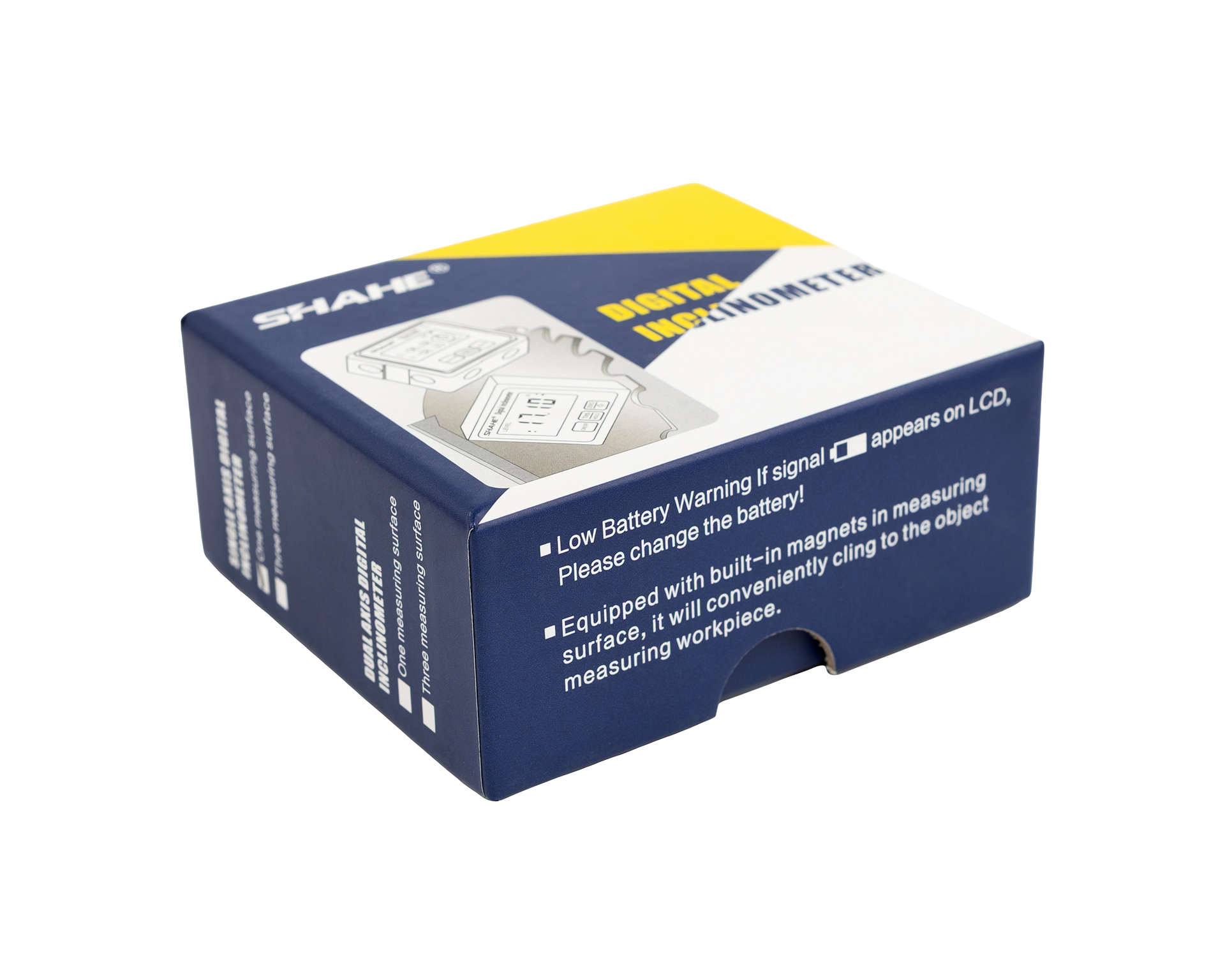 Угломер-уклономер электр. 4 * 90° 0,05° 5515-90 SHAHE