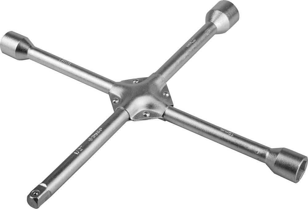 Ключ баллонный крест усиленный 17-19-22-1/2 ЗУБР 27547