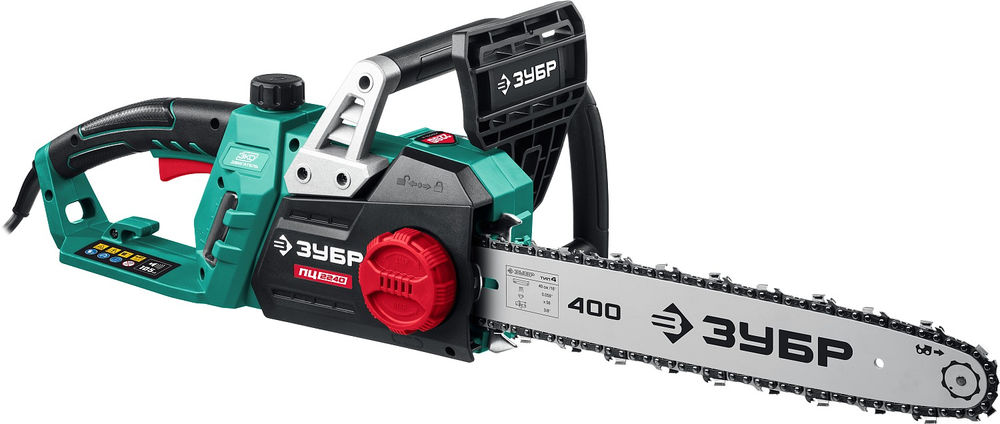 Пила цепная электрическая 2200 Вт 40 см шина ЗУБР ПЦ-2240