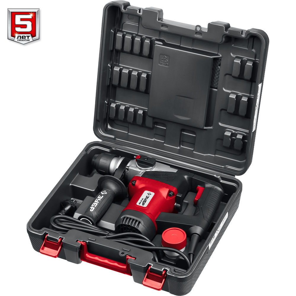 Перфоратор SDS Plus 28 мм 1000 Вт ЗУБР ПВ-28-1000