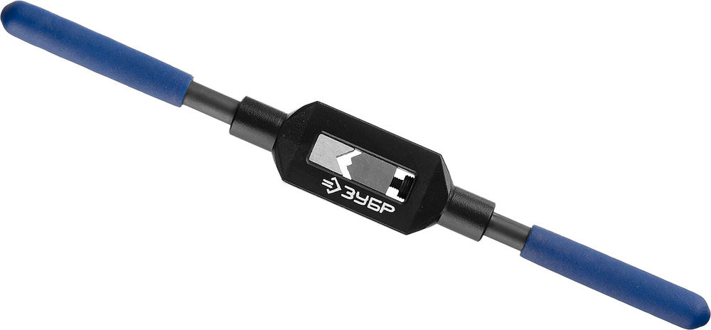 Метчикодержатель для M4-M12 №2 сталь 45 с регулируемыми вкладышами Профессионал ЗУБР 28232-2