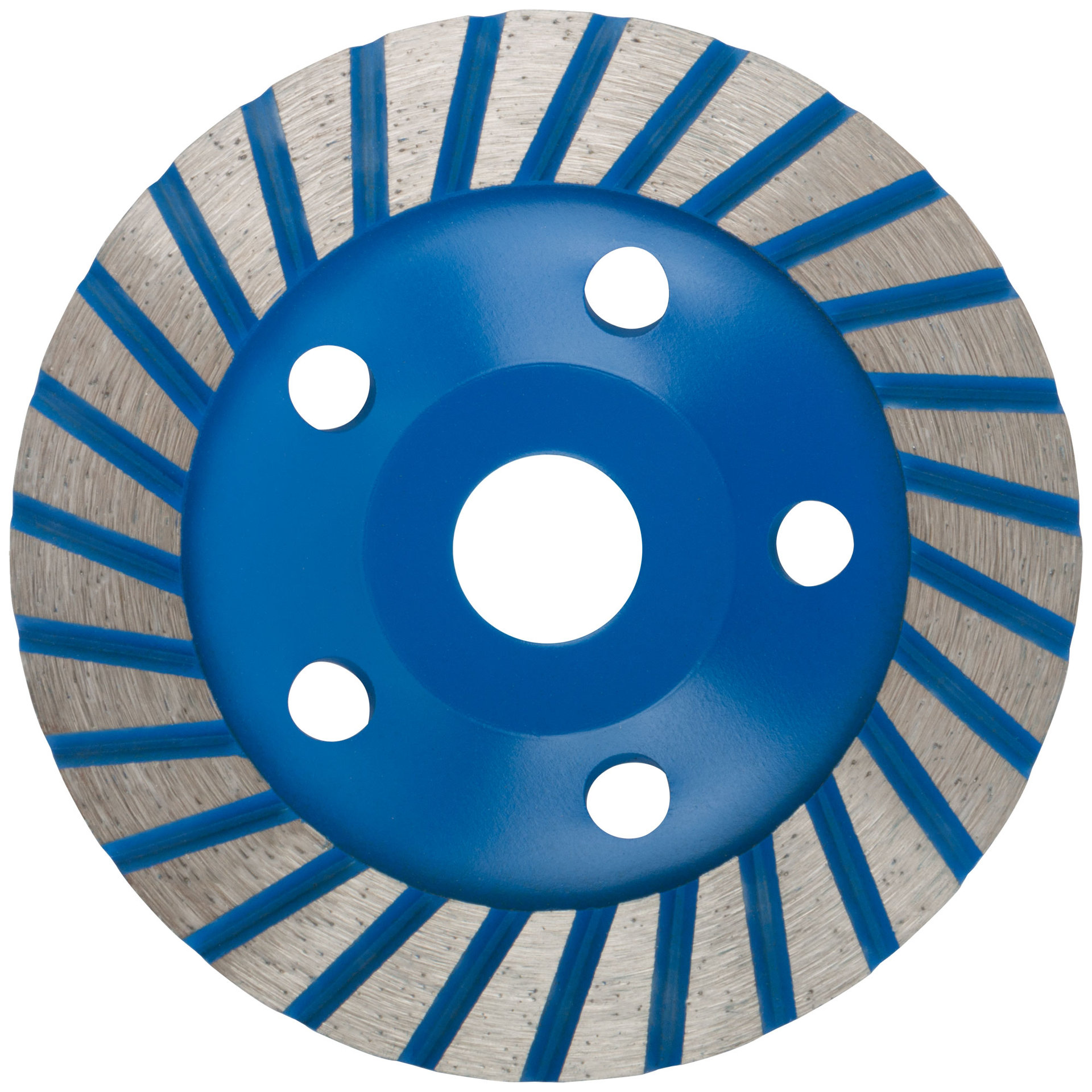 Диск алмазный шлифовальный, посадочный диаметр 22,2 мм, Турбо широкие сегменты 125 мм (39520М)