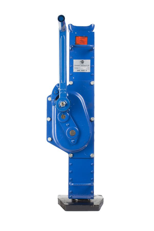 Домкрат реечный TOR ДРН 5000 5 т с низким подхватом (10652)