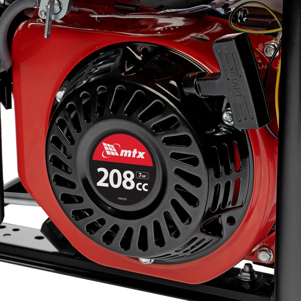 Генератор бензиновый RS-3000, 2,2 кВт, 230В, ручной стартер MTX (946105)
