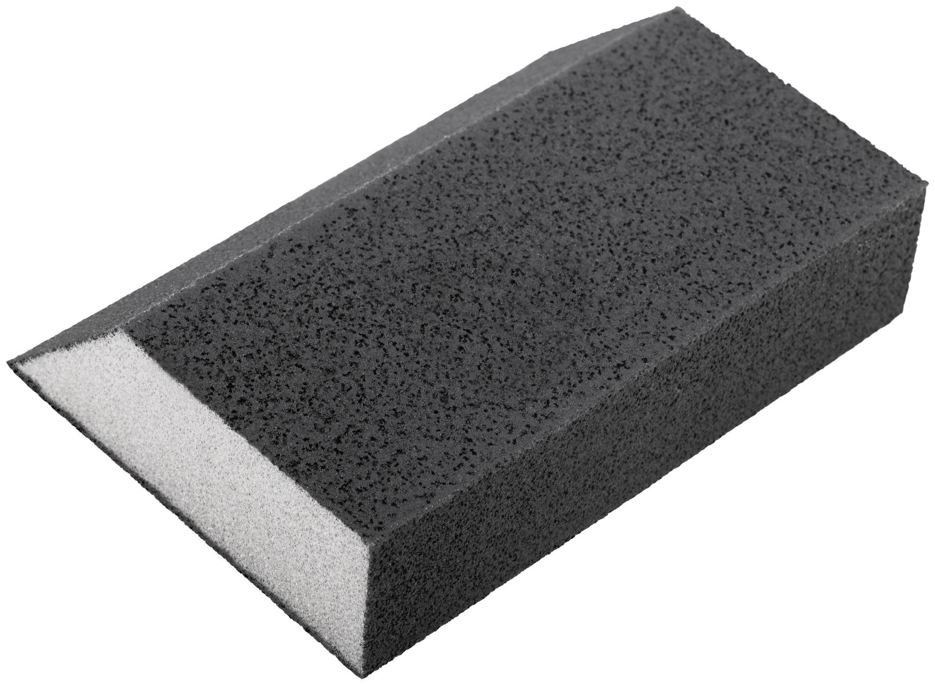 Губка шлифовальная угловая, алюминий-оксидная, 100х70х25 мм, средняя жесткость Р 360 (38376)