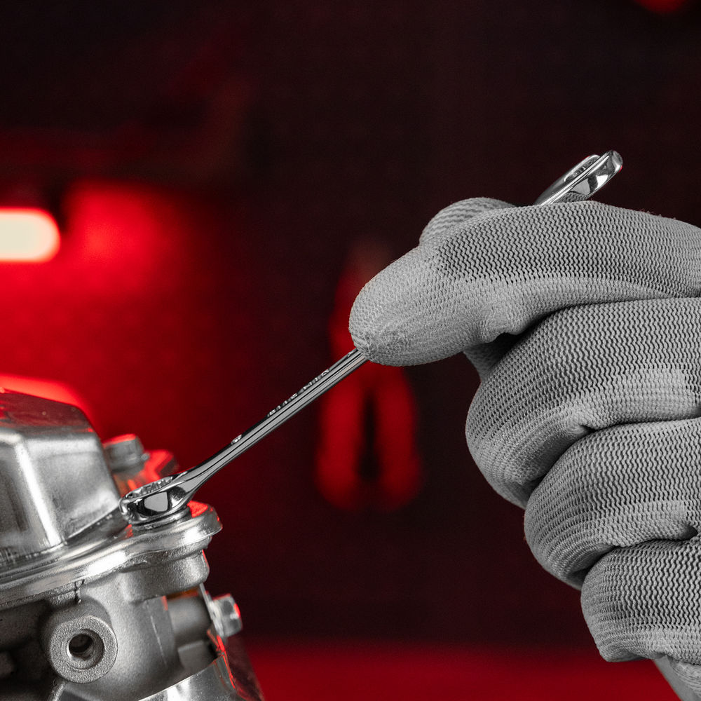 Ключ комбинированный, 8 мм, CrV, полированный хром Matrix