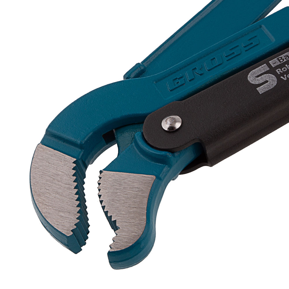 Ключ трубный рычажный 2, №3, цельнокованый, CrV, тип S Gross