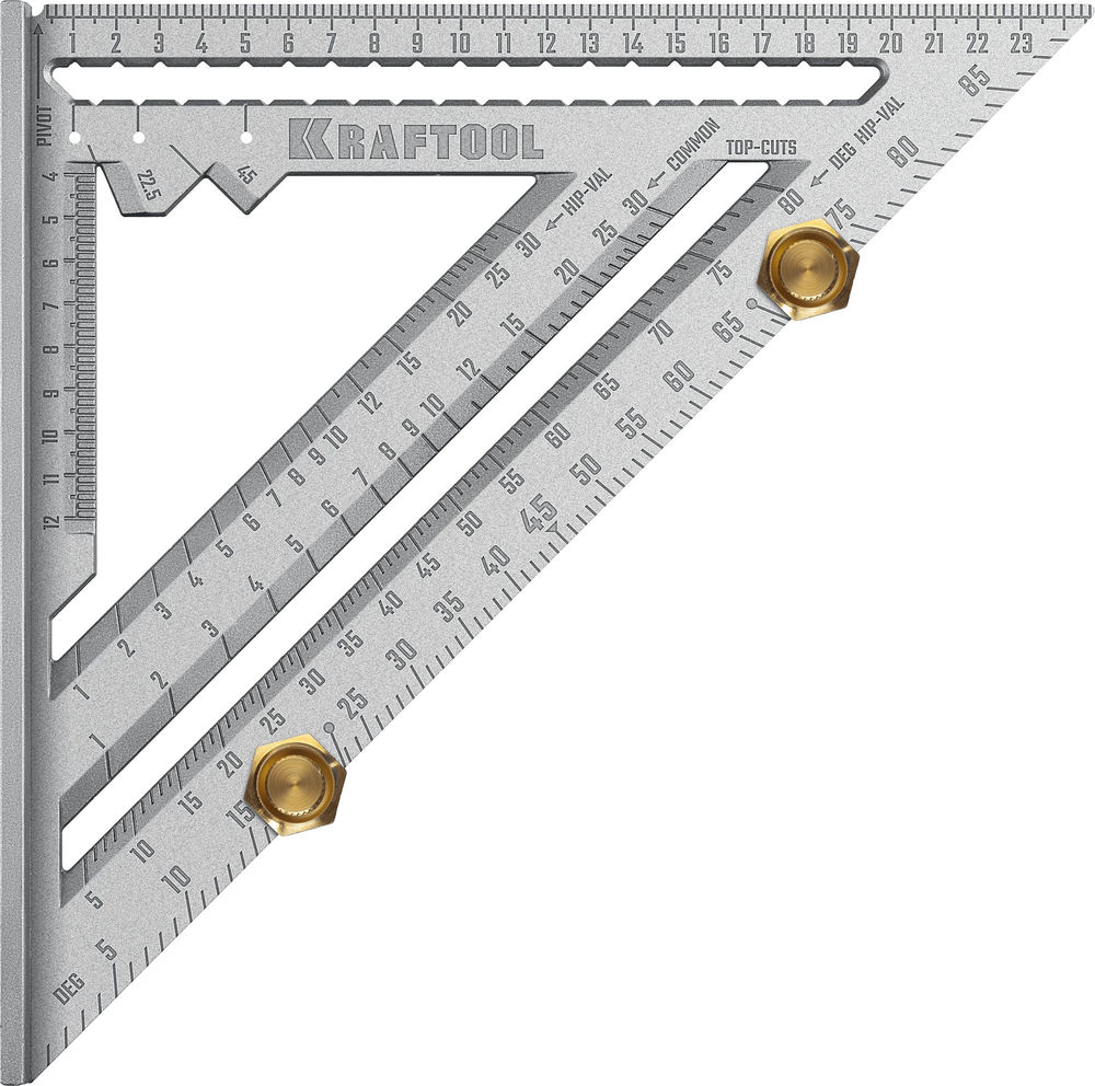 Высокоточный кровельный угольник 250 мм, 5-в-1 KRAFTOOL 3441-25