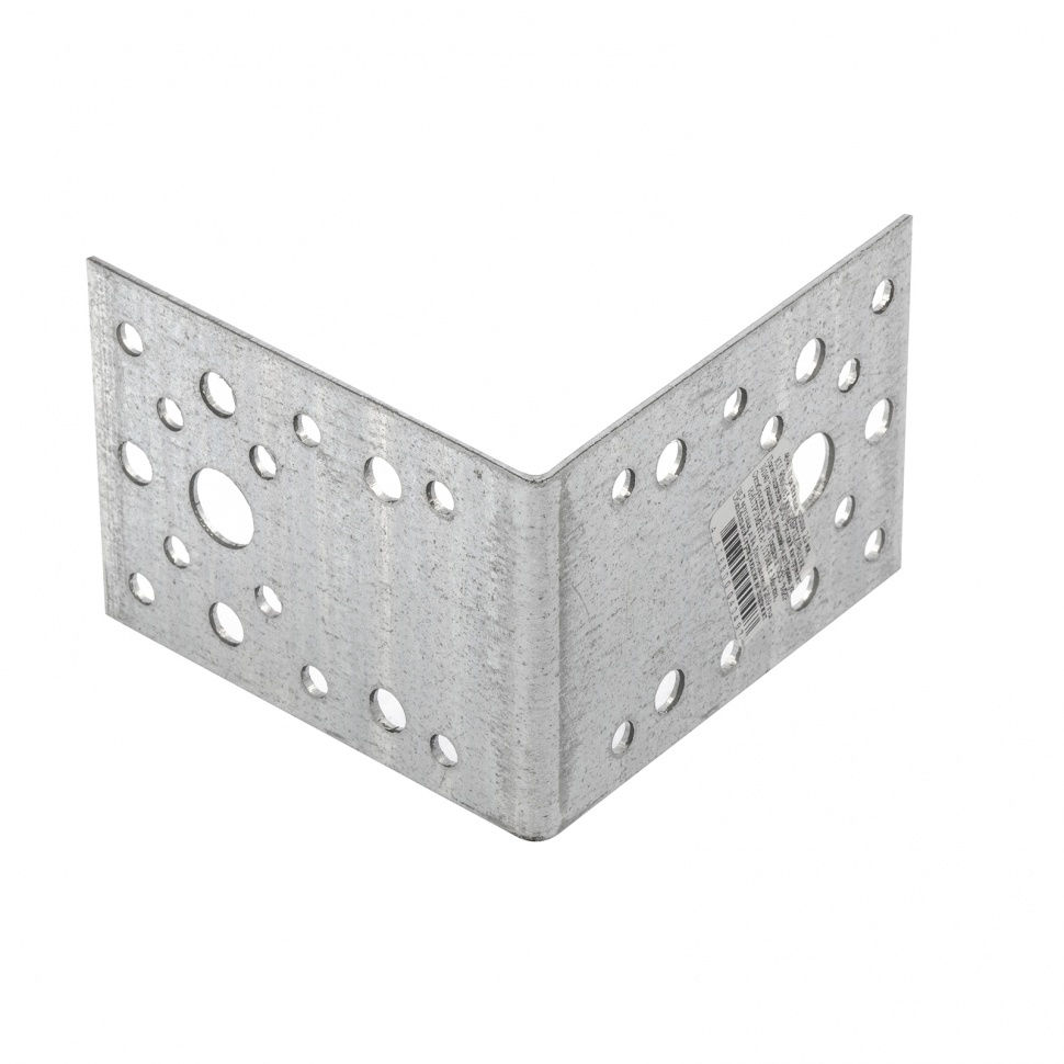 Крепежный уголок 1.7 мм, КU 90 x 90 x 65 мм Сибртех (46405)