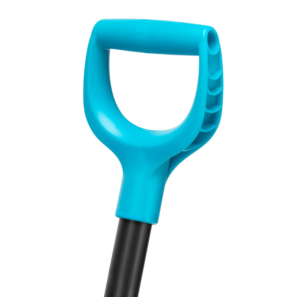 Лопата для уборки снега, поликарбонат, 475х400х1385мм, алюминиевый черенок, ПВХ оплетка, LUXE Palisad (61692)