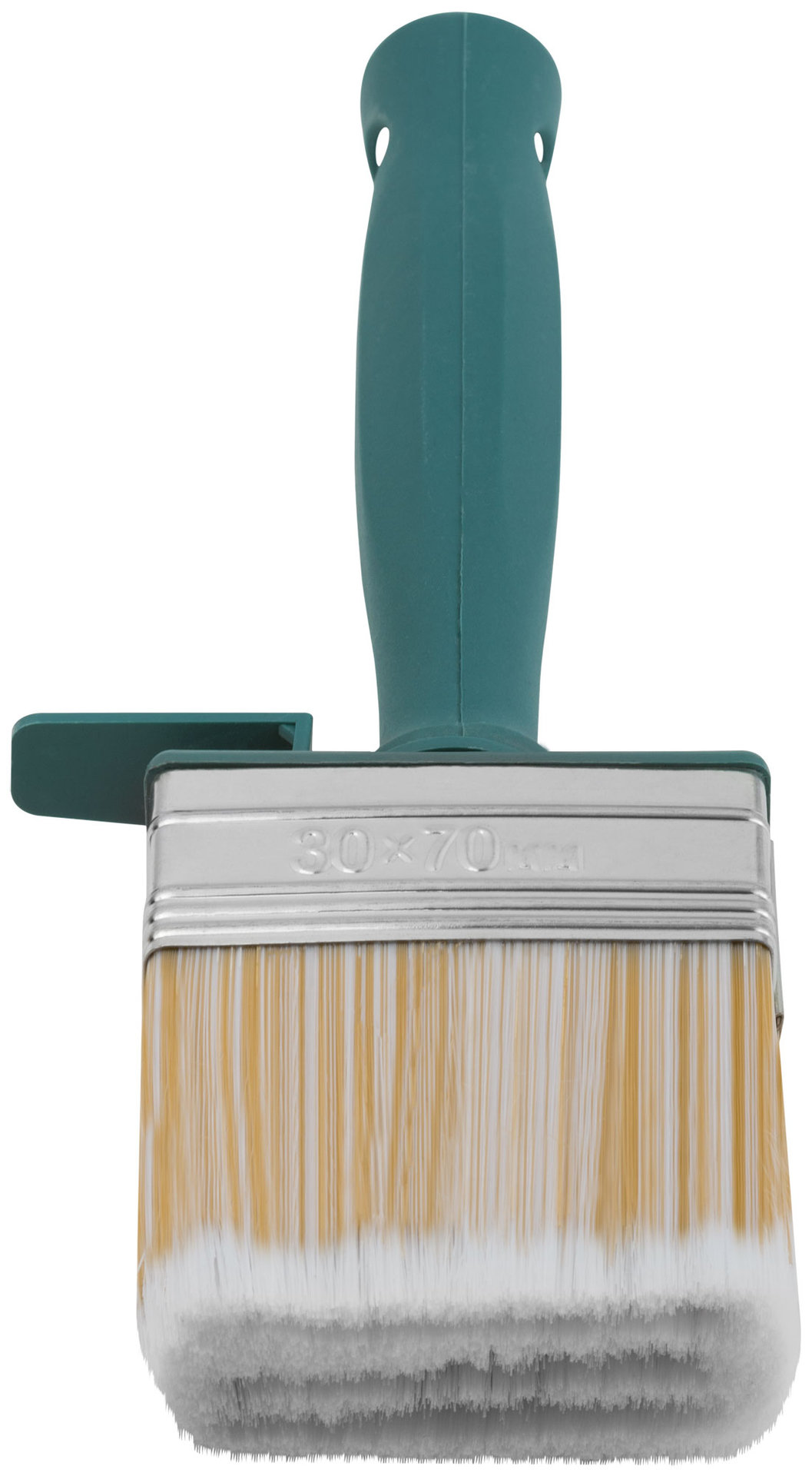 Макловица, искусственная светлая щетина, пластиковый корпус, полая ручка, мини 30 х 70 мм (01636)