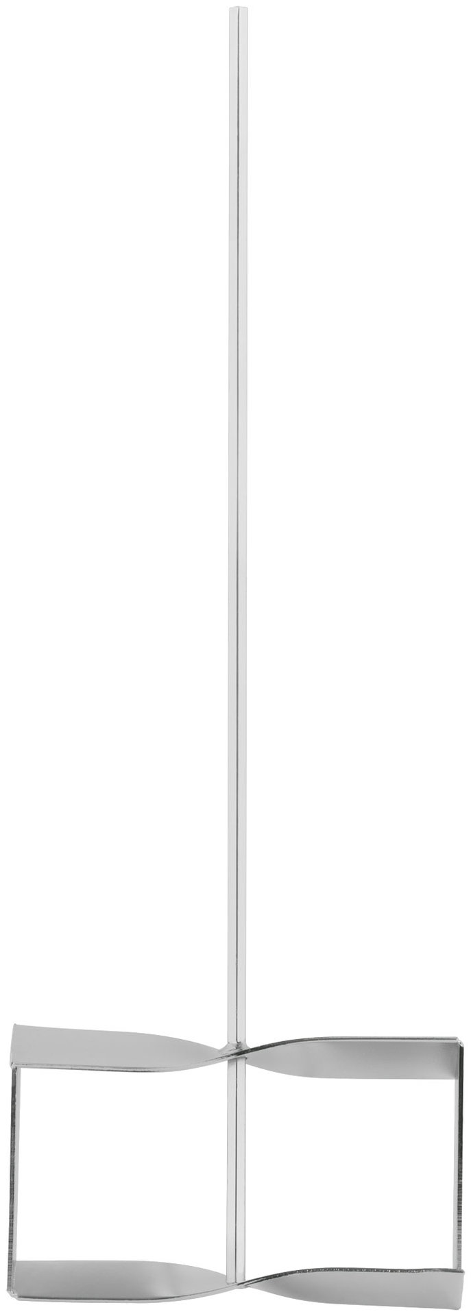 Миксер для строительных смесей оцинкованный усиленный Профи 212х600 мм (04276)