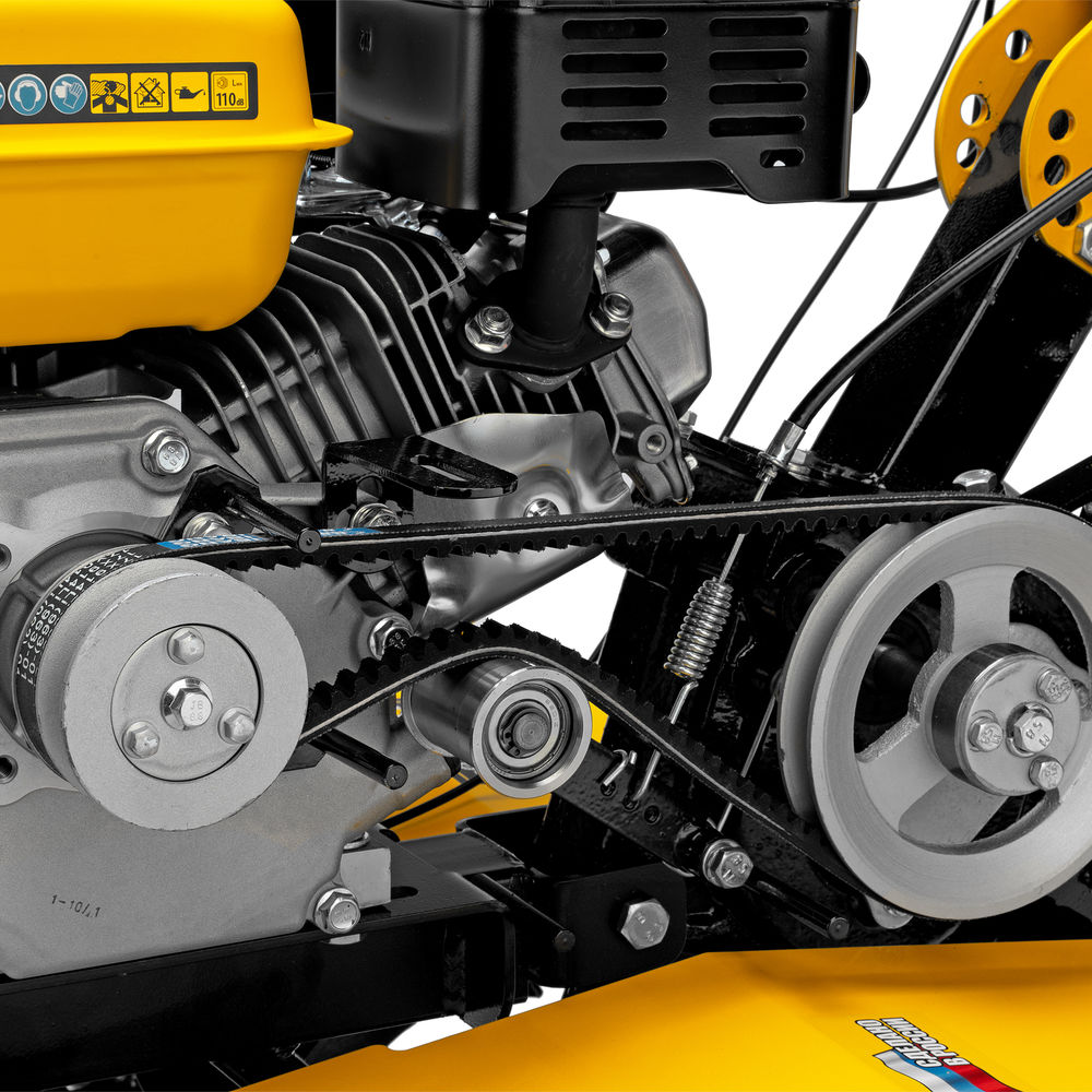 Мотоблок DPT-270SB, 7 л.с., ремен.сцеп, фрез 3х4, ШОМ, без колес, передачи 2В/1Н Denzel (56452)