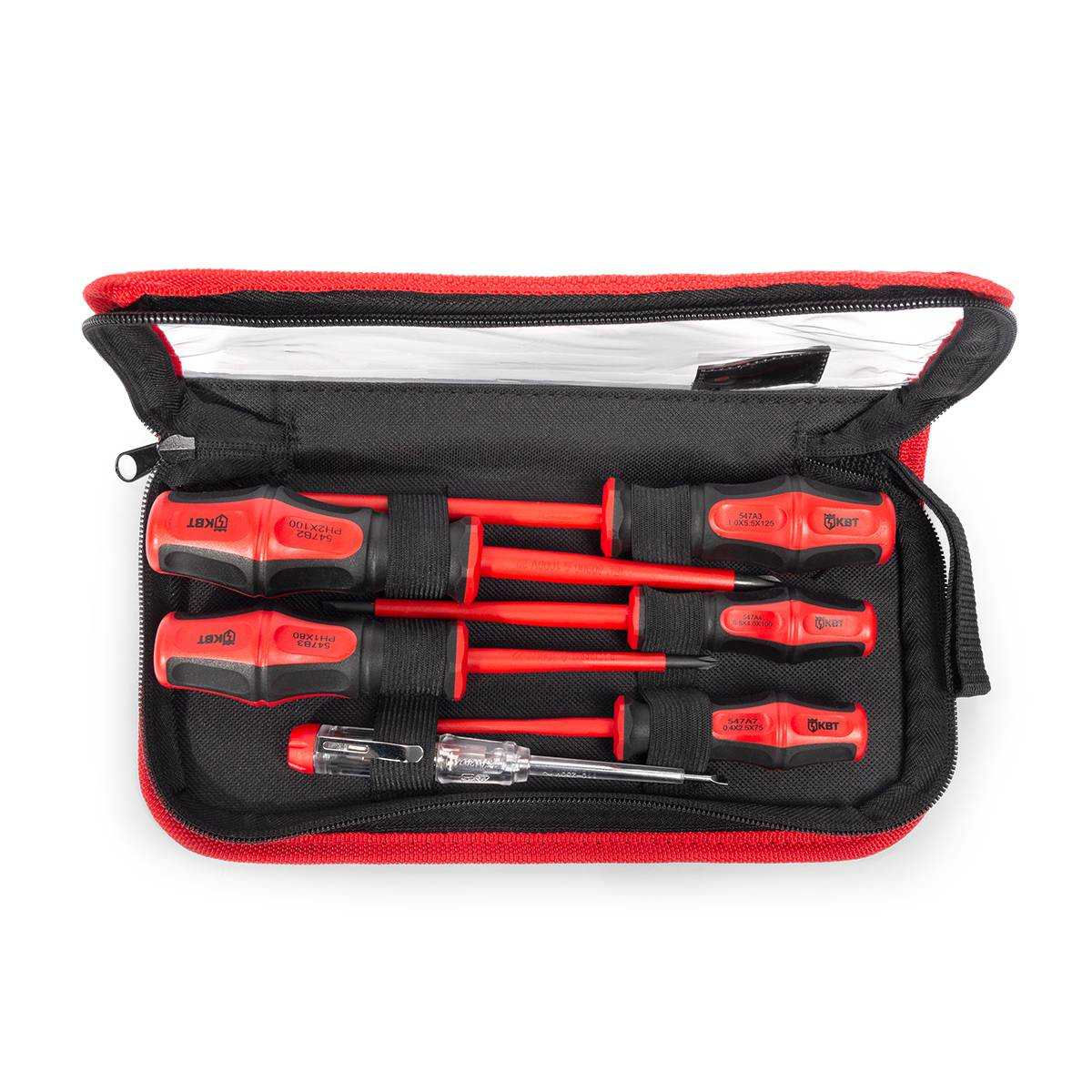 Набор диэлектрических отверток Профи НИО-06 (КВТ) 78617