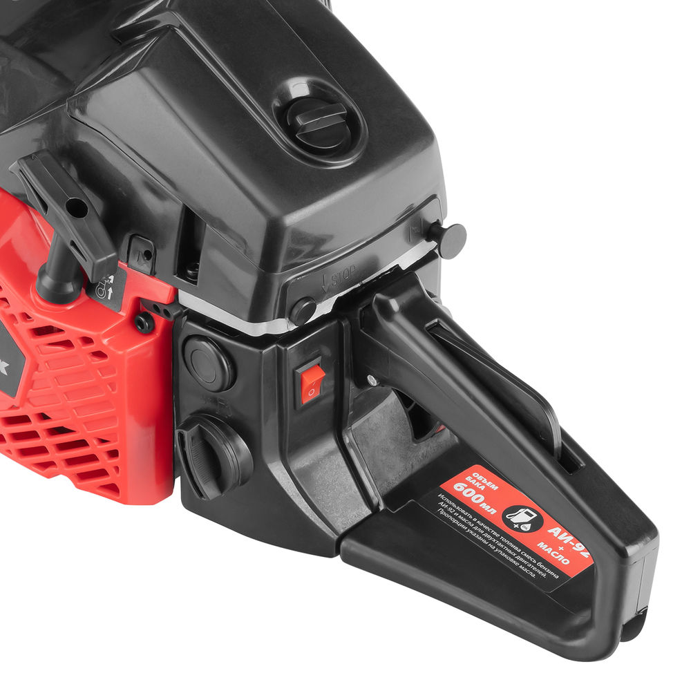 Пила цепная бензиновая шина 45 см 52см? 3 л.с. шаг 0,325 паз 1,5 мм 72 зв MS-5218 MTX 95212