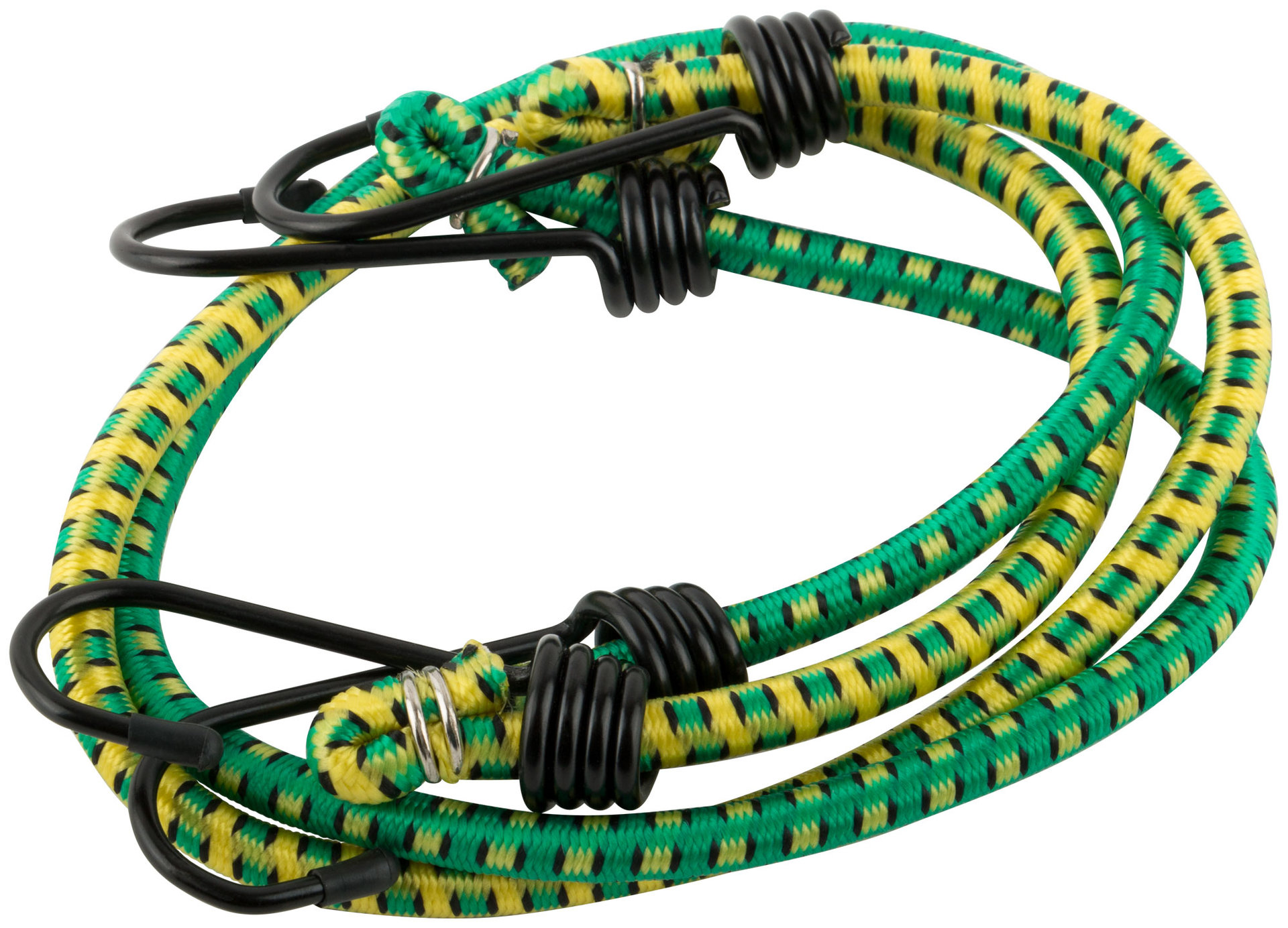 Ремни багажные резиновые, стальные крючки, 2 шт., 7х600 мм (64891)