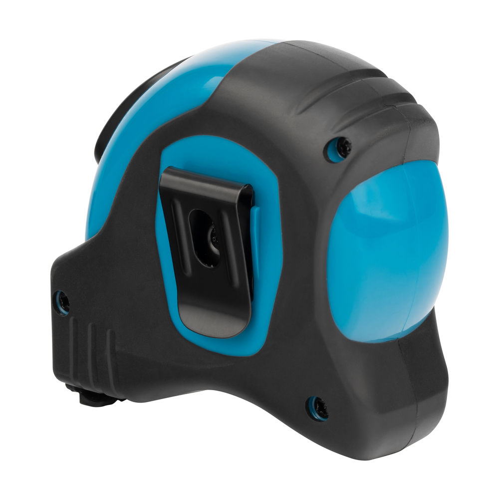 Рулетка Schlagfest,10 м x 25 мм,магнитный обрезиненный зацеп,двусторонняя шкала,автоматическая фиксация Gross