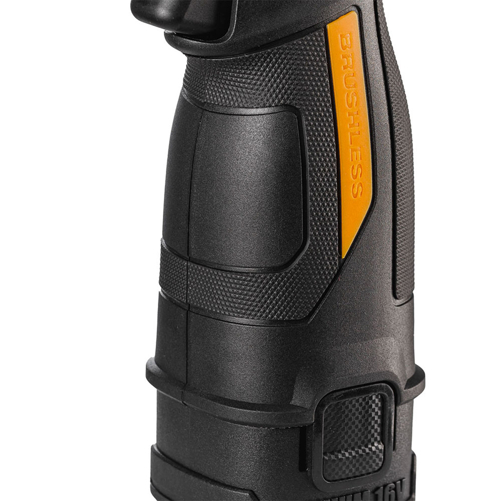 Дрель-шуруповерт аккумуляторная PRO 10 мм, 16В, 2*2Ач, 50Нм RUNTEC RT-ID123