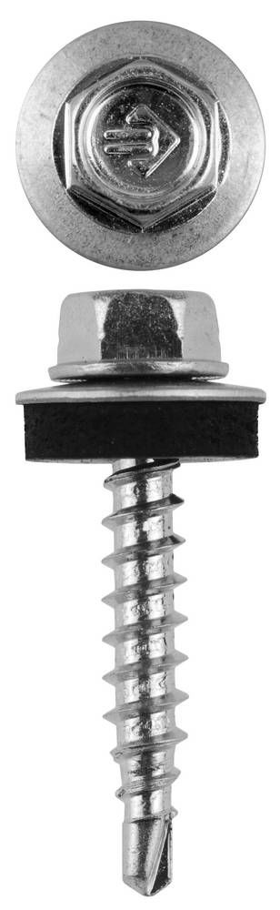 Саморез кровельный 29 х 4.8 мм, цинк, 2500 шт Профессионал СКД ЗУБР 4-300310-48-029