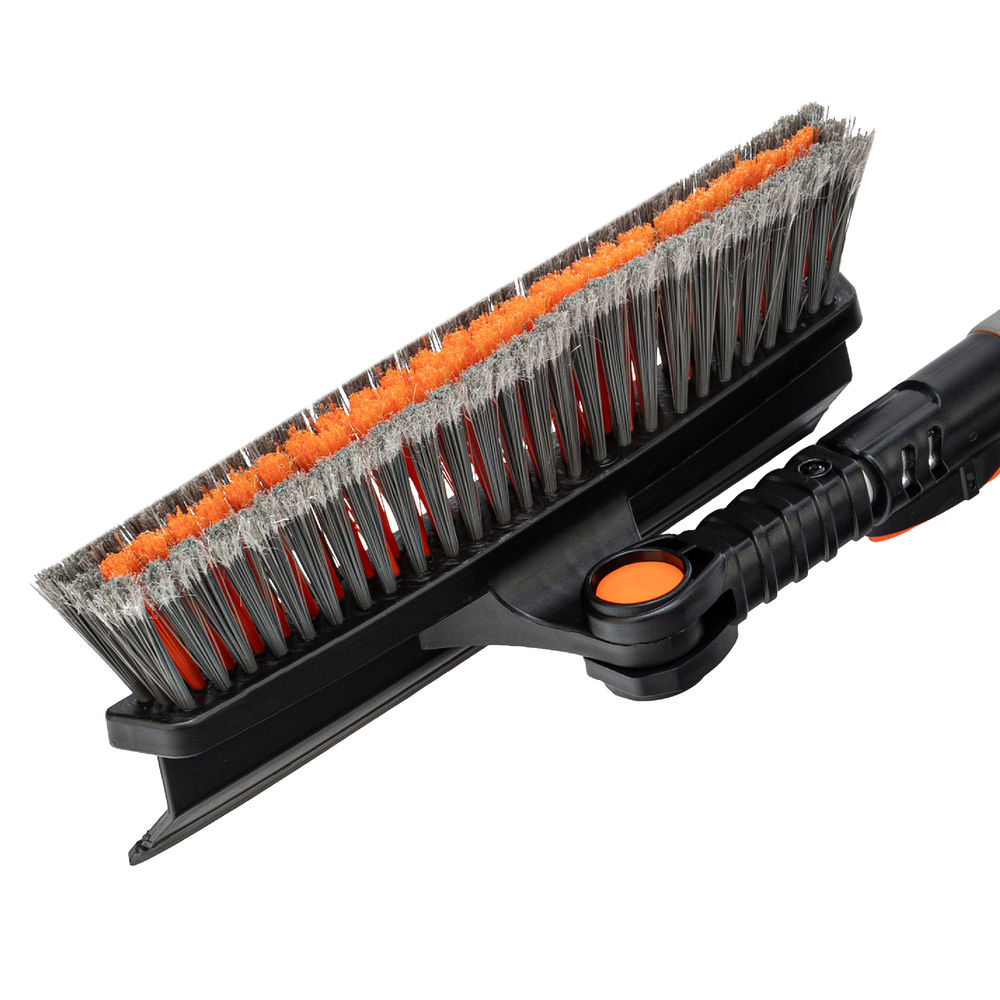 Щетка-сметка для снега со скребком телескопическая 900-1300 мм Stels (55301)