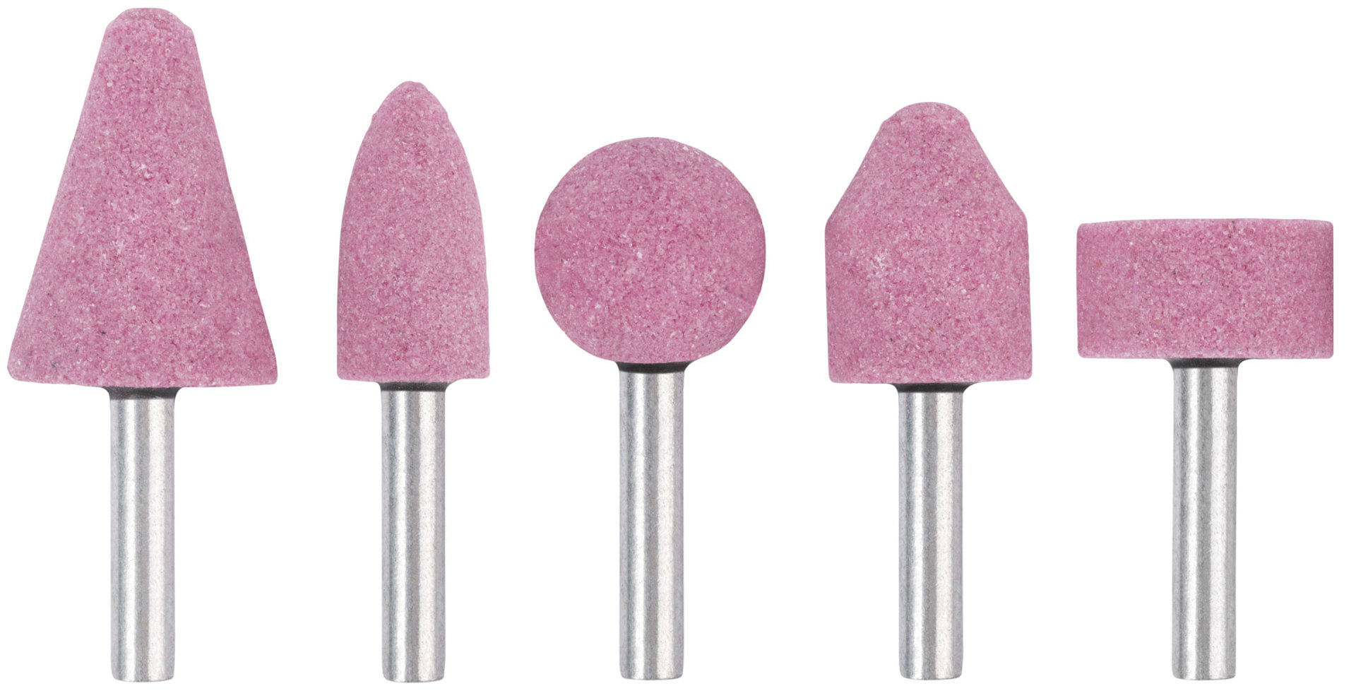 Шарошки абразивные по металлу, 5 шт. ( большие ) (36469)