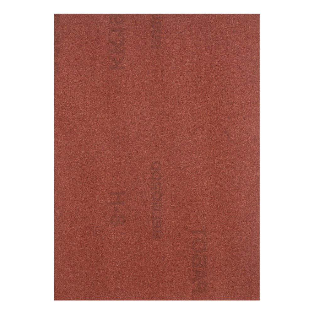 Шлифлист на тканевой основе, зернистость № 8, 240 х 170 мм, 10 шт, водостойкий, БАЗ (75661)